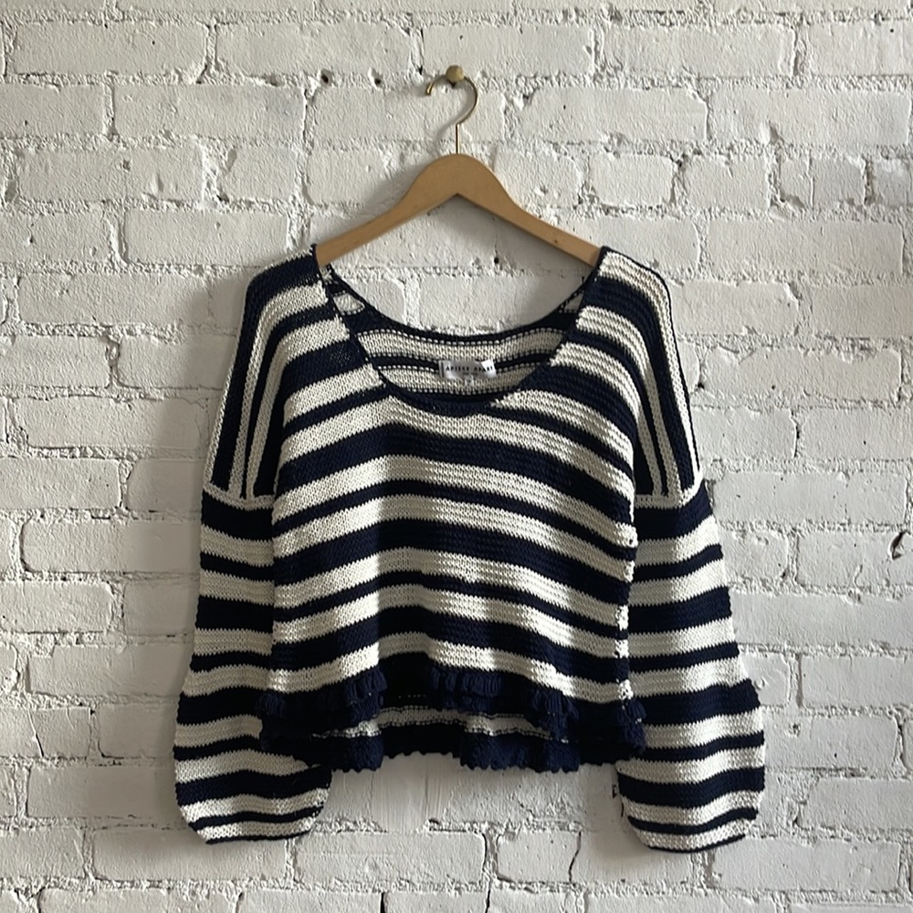 APIECE APART
Striped Scoop Neck Sweater
